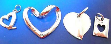 love heart accessory pendant